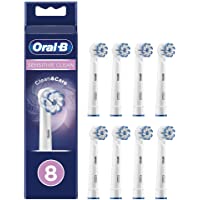 Oral-B Sensitive Clean Cabezales de Recambio Tamaño Buzón- Pack de 8 Recambios Originales con tecnología CleanMaximiser…